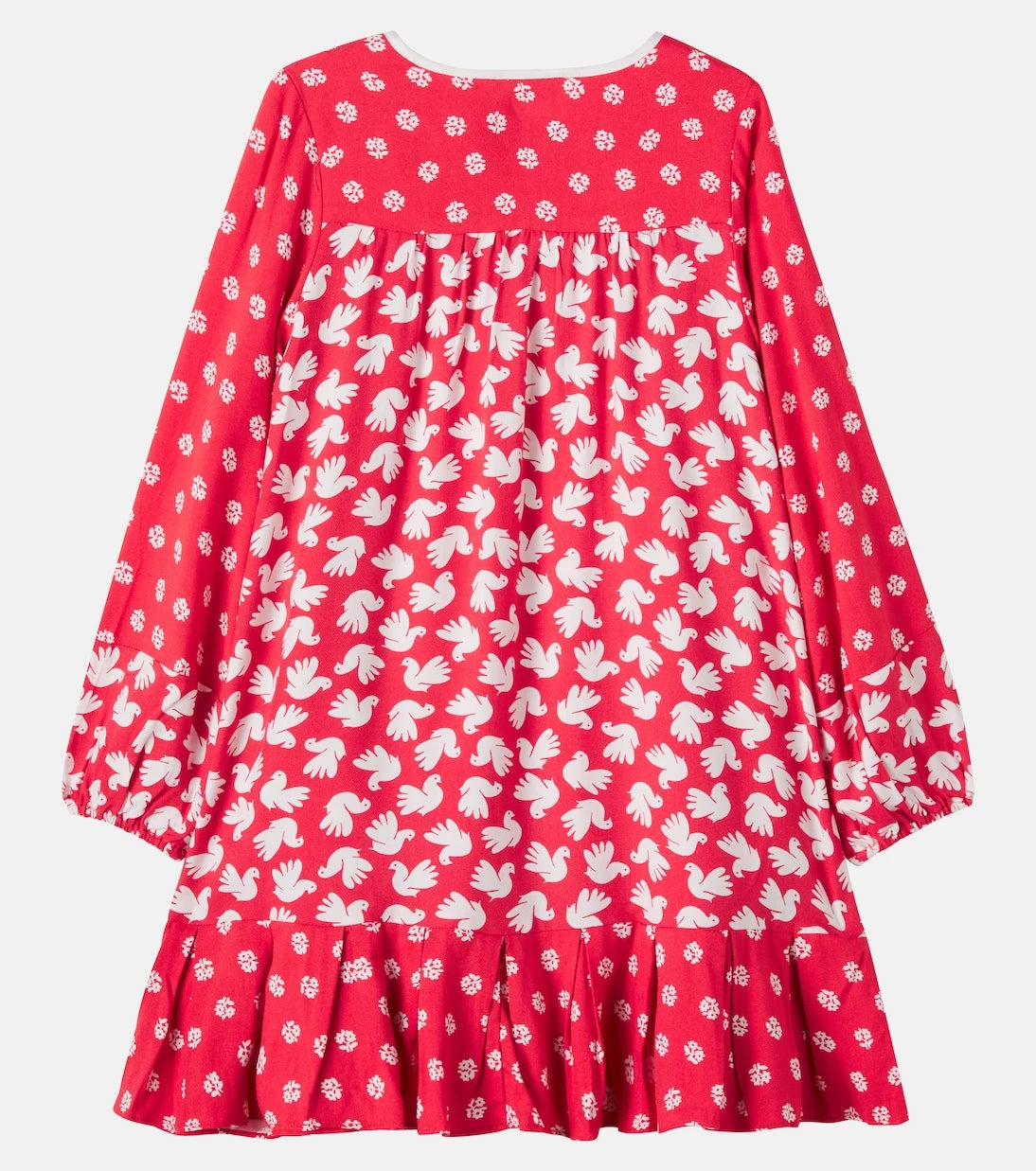 Stella McCartney Kids - Printed ruffled dress