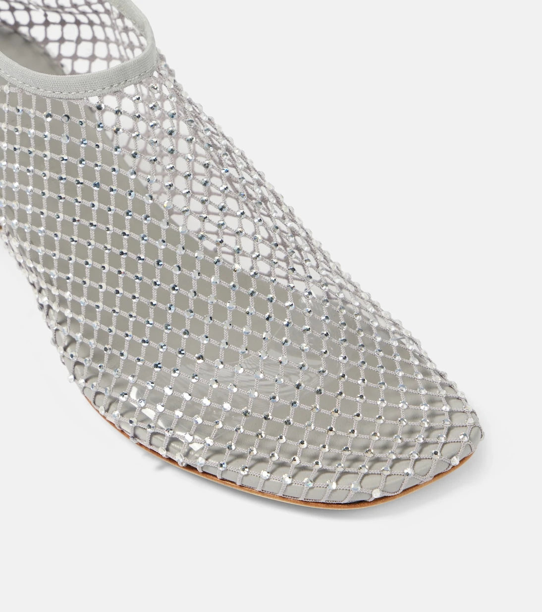 Christopher Esber - Minette crystal-embellished fishnet pumps