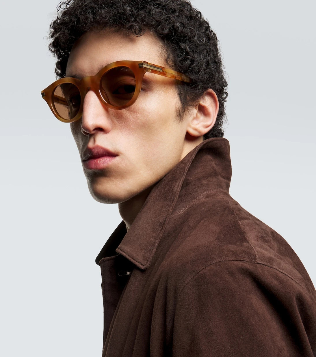 Zegna - Round sunglasses