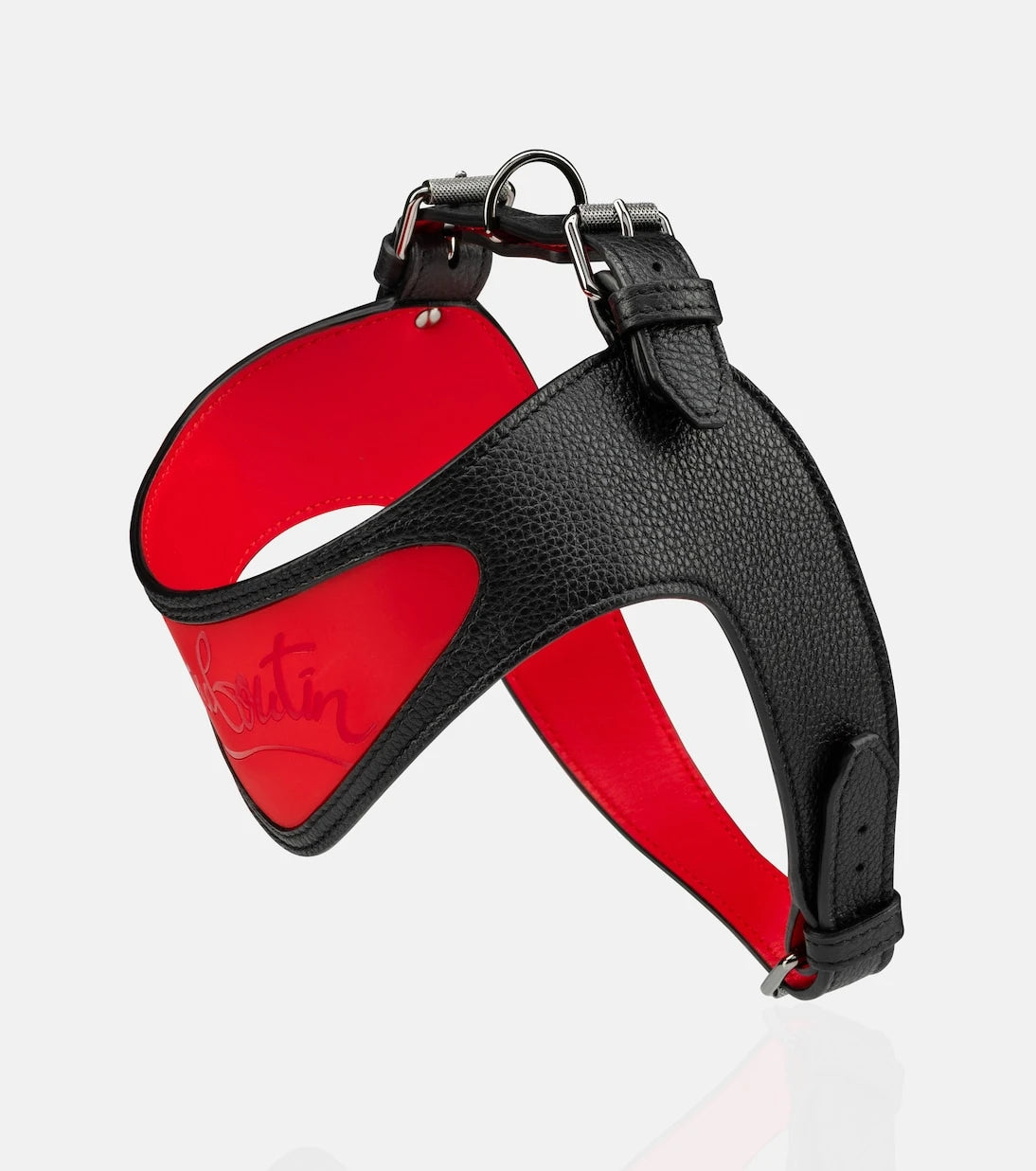 Christian Louboutin - Loubiharness M لجام جلد للكلاب