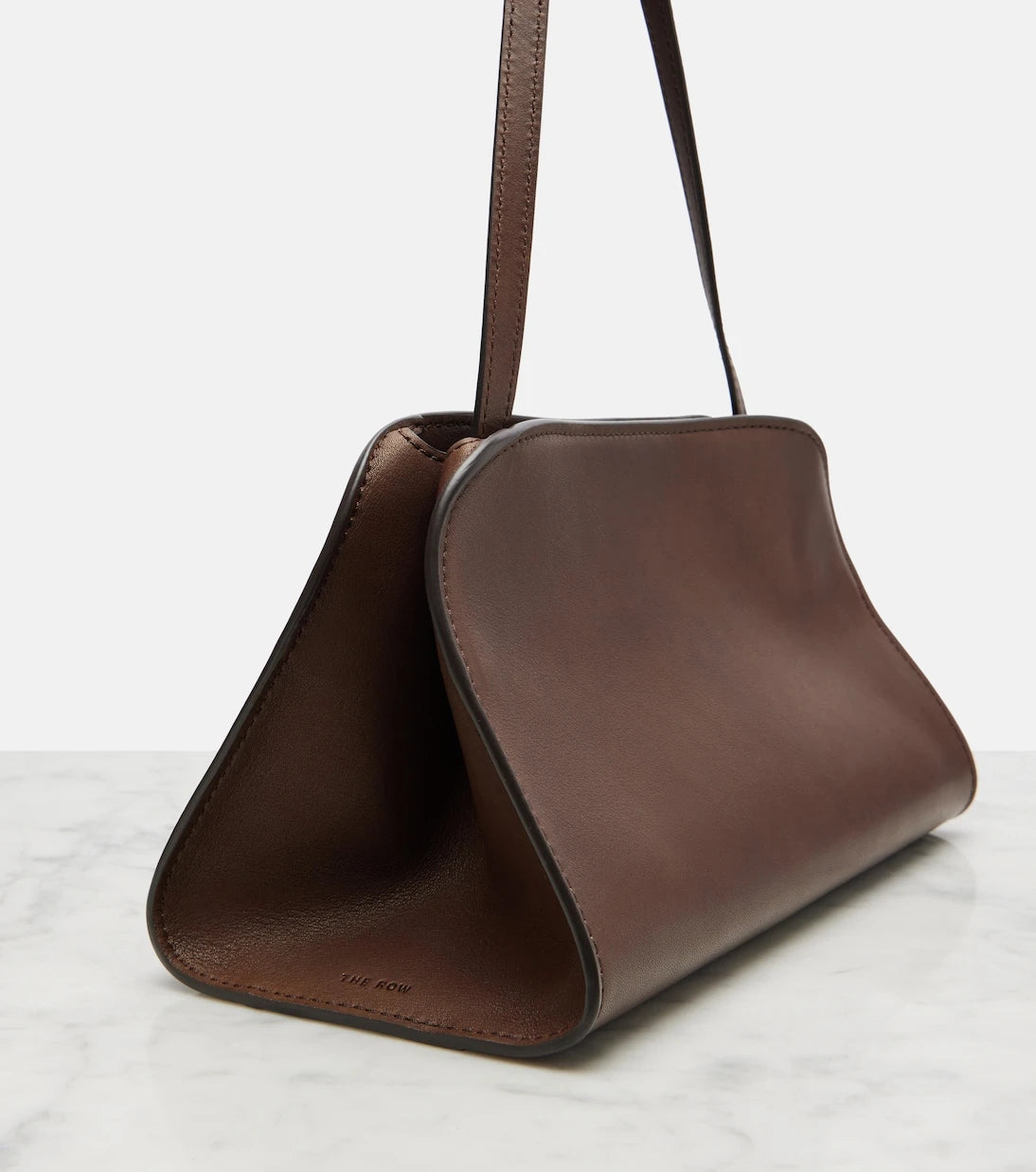 The Row - Peggy leather shoulder bag