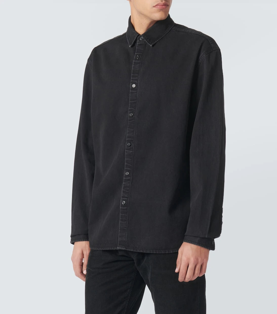Saint Laurent - Cassandre denim shirt