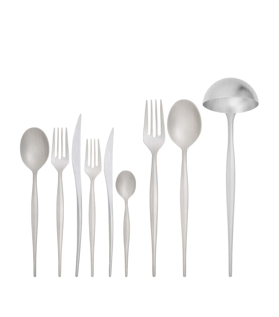 Bugatti Satin Stainless Steel Natura 75-Piece Cutlery Set