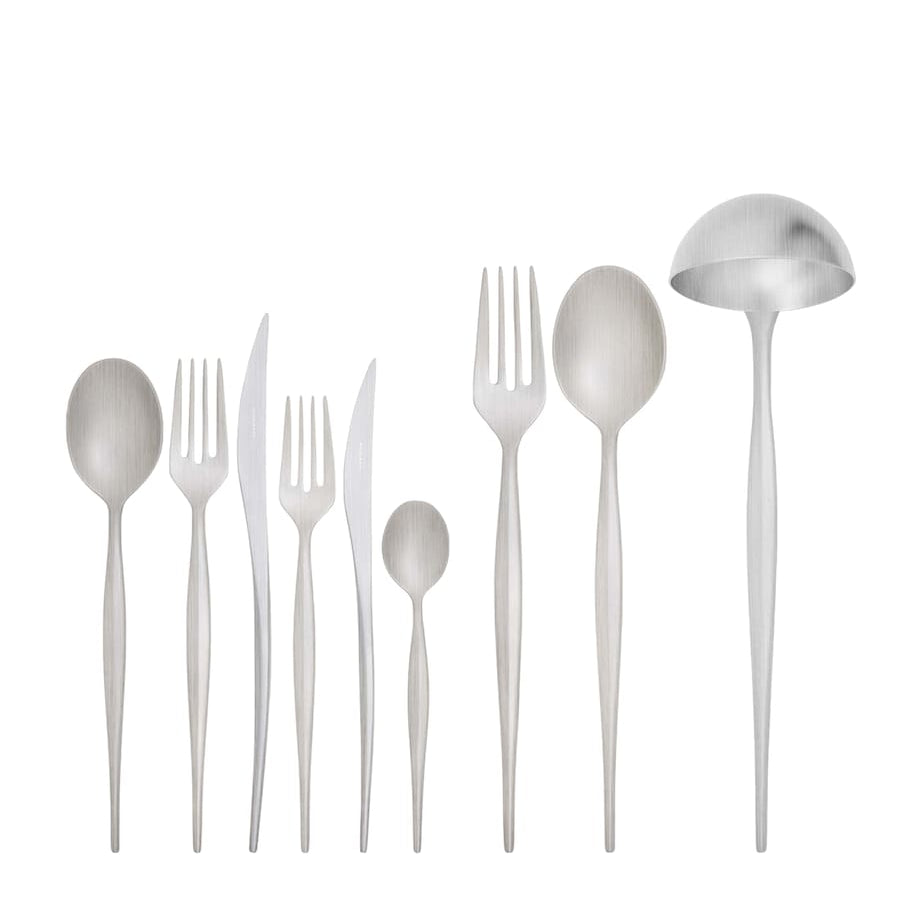 Bugatti Satin Stainless Steel Natura 75-Piece Cutlery Set