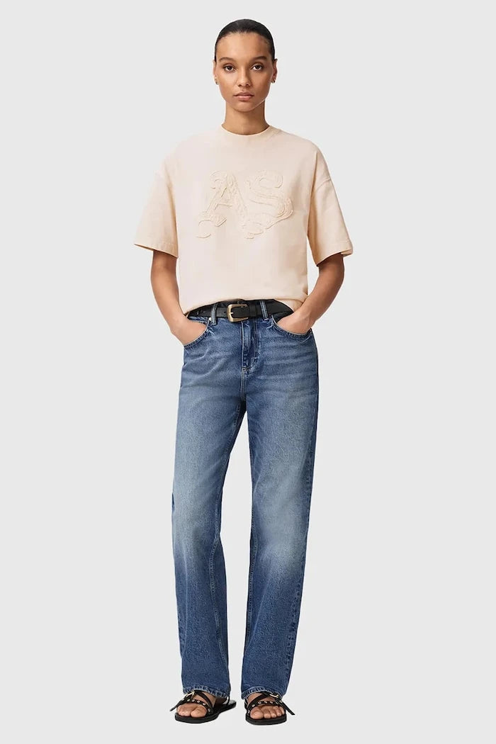 AllSaints тениска дамска от памук INSIGNIA