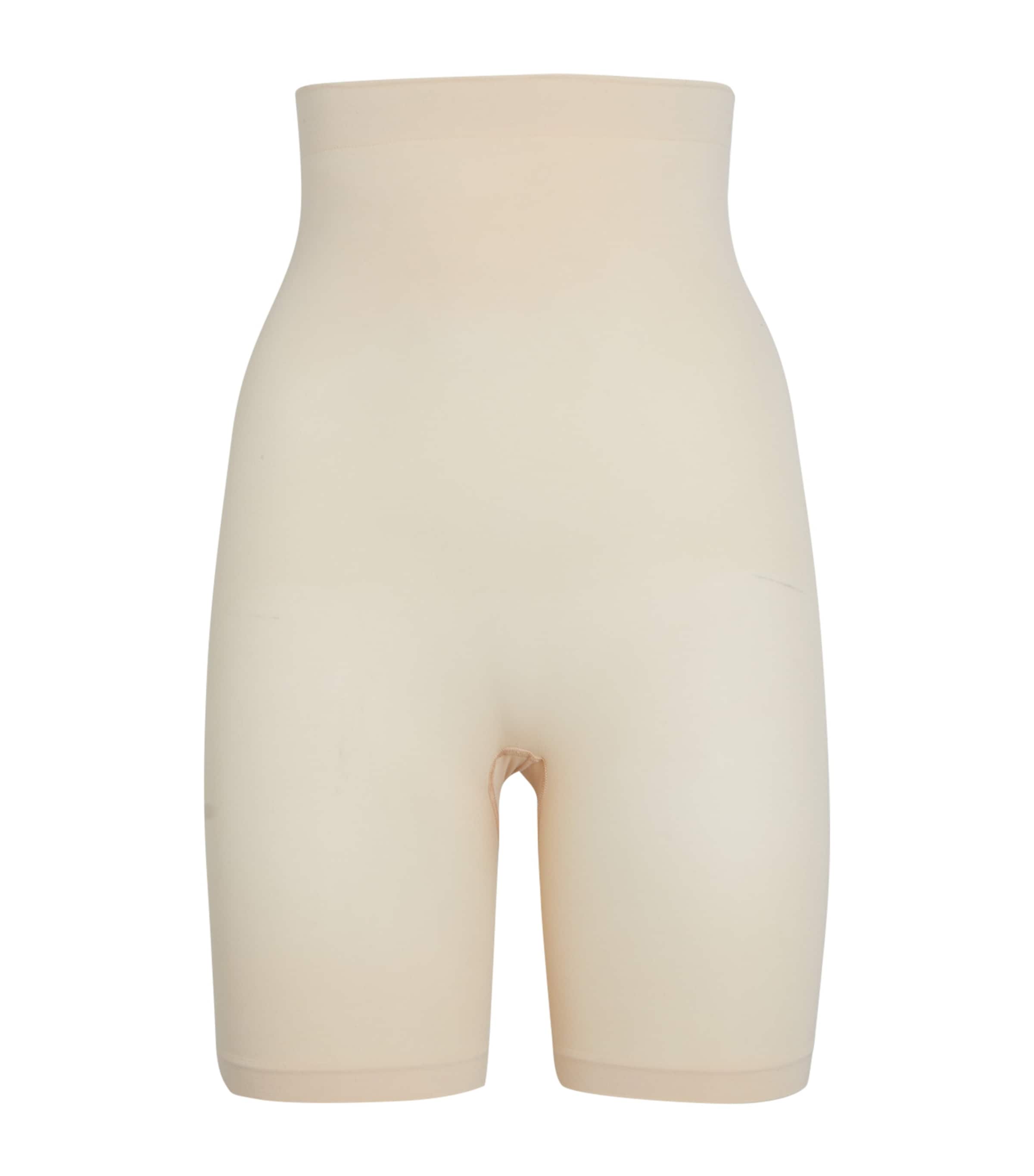 Skims Nude Seamless Sculpt Mid-Thigh Shorts