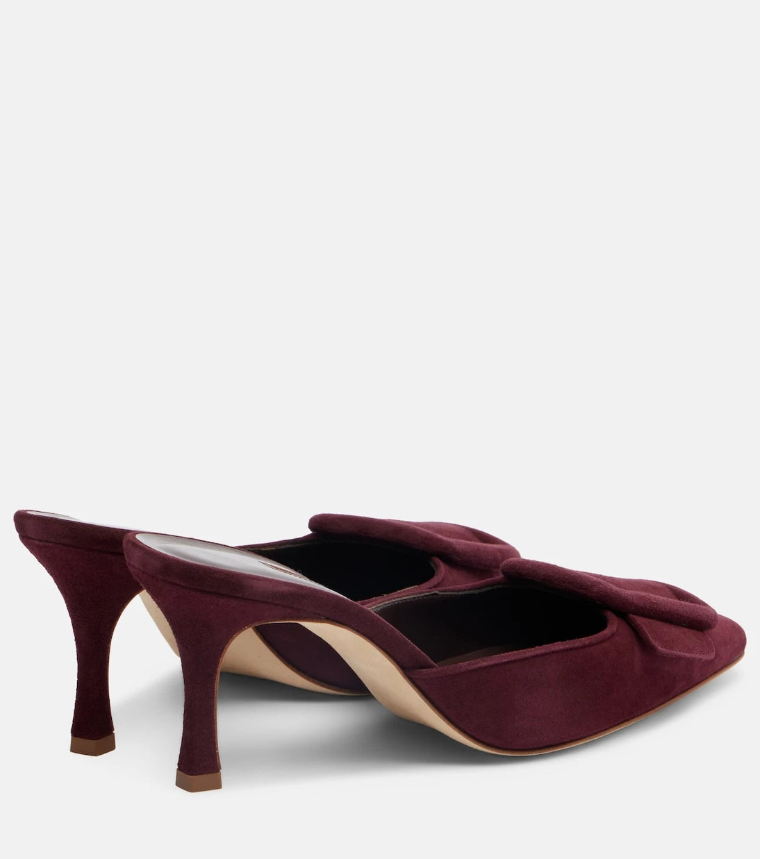 Manolo Blahnik - Maysale 70 suede mules