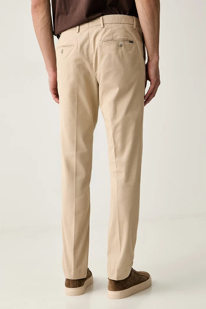 Hackett London erkek pamuk elastan chino pantolon