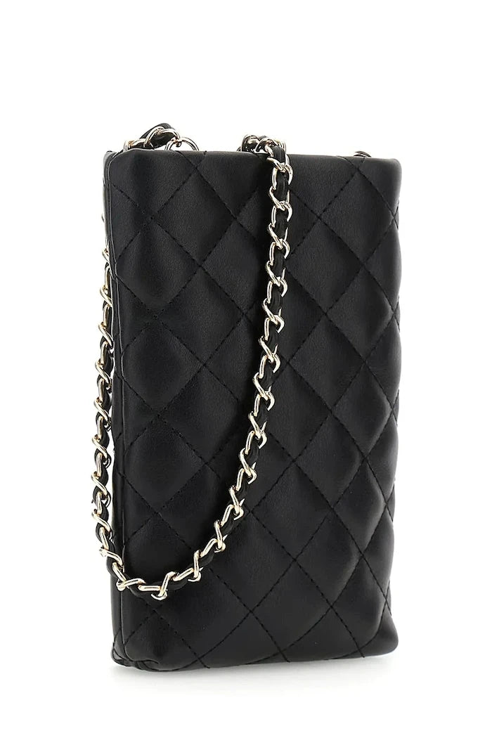 Guess çocuklar için suni deri crossbody çanta