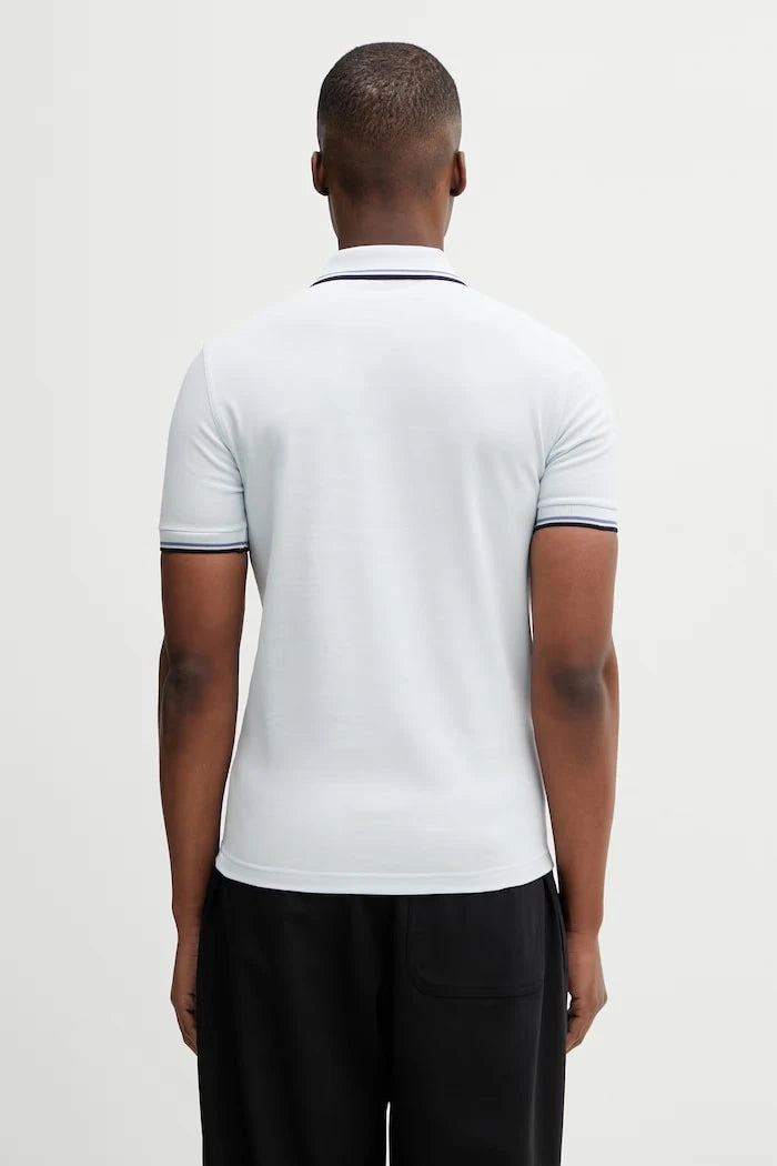 Памучна тениска с яка Fred Perry