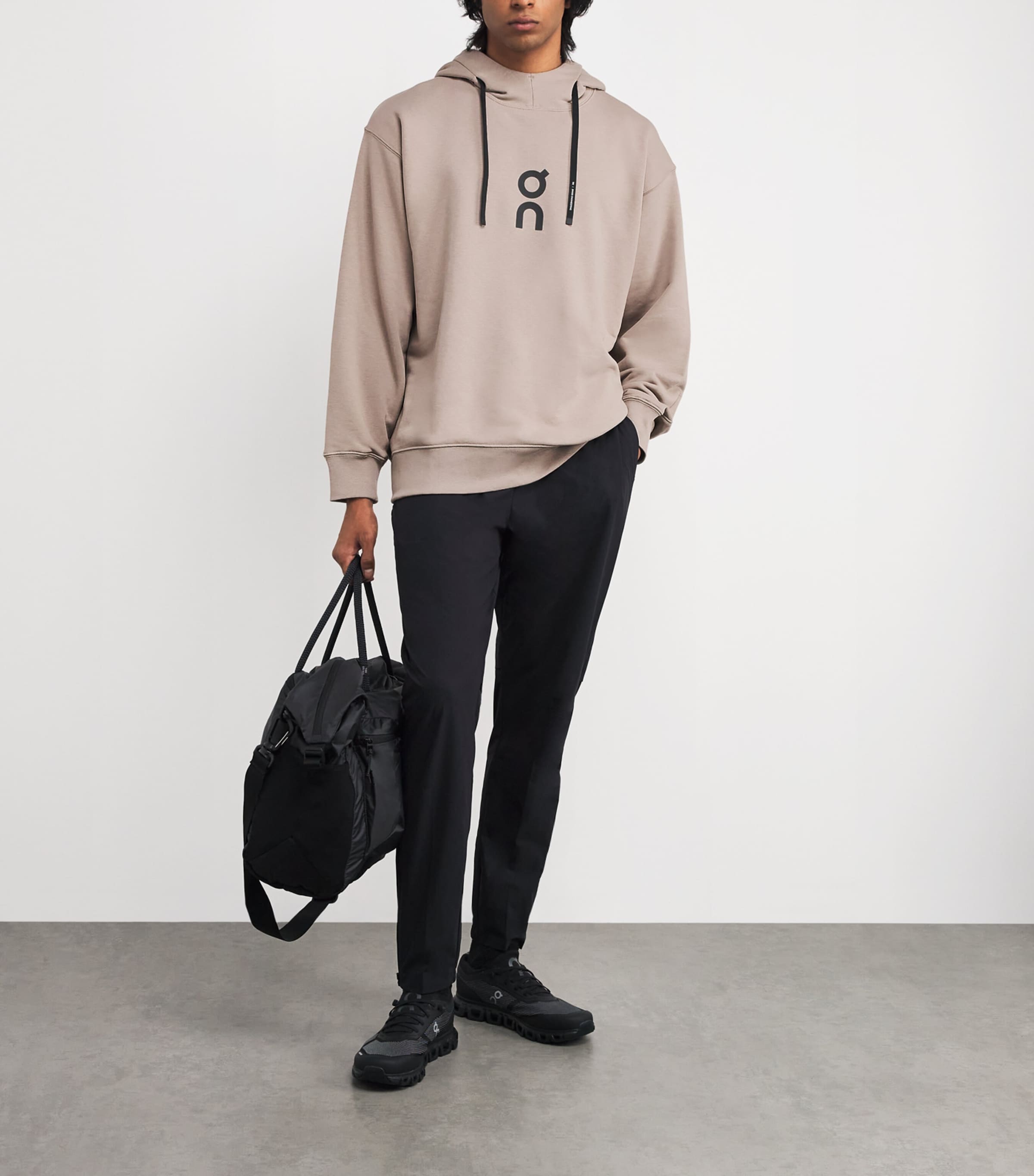 Organic Cotton-Blend Club Relaxed Hoodie