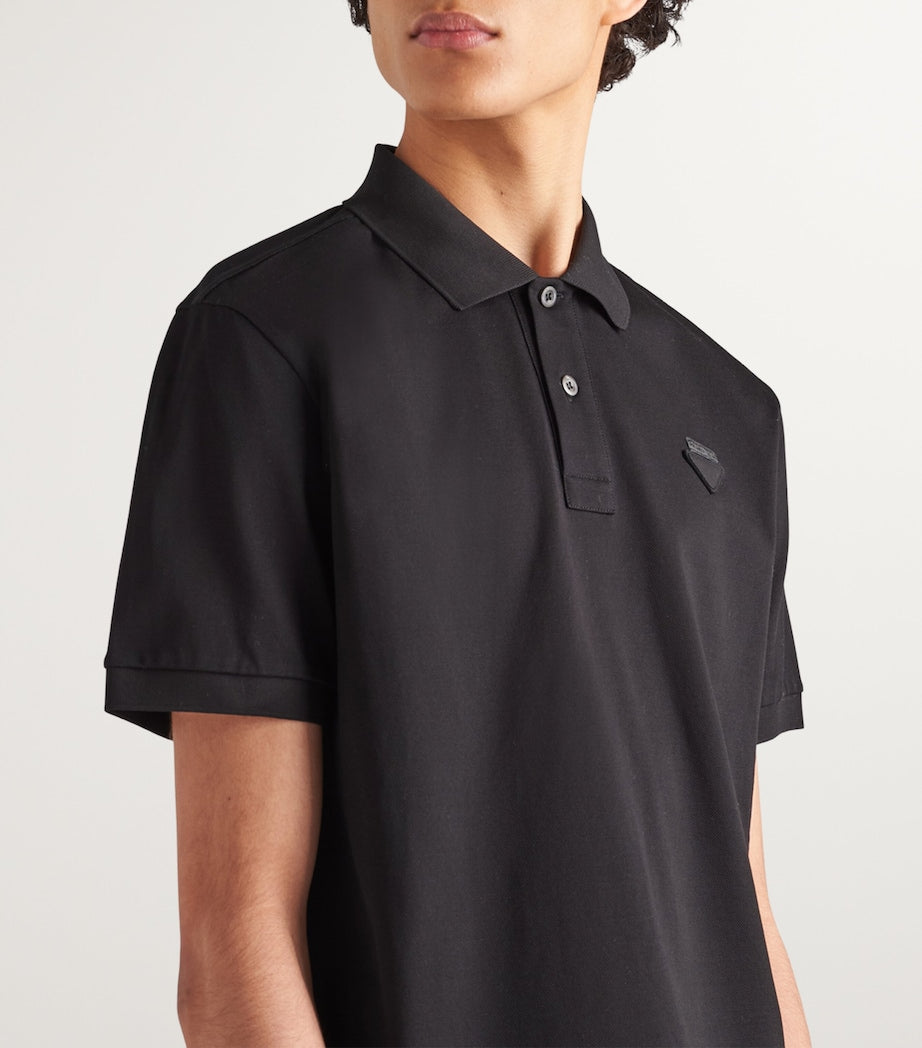 Prada Cotton Piqué Polo Shirt