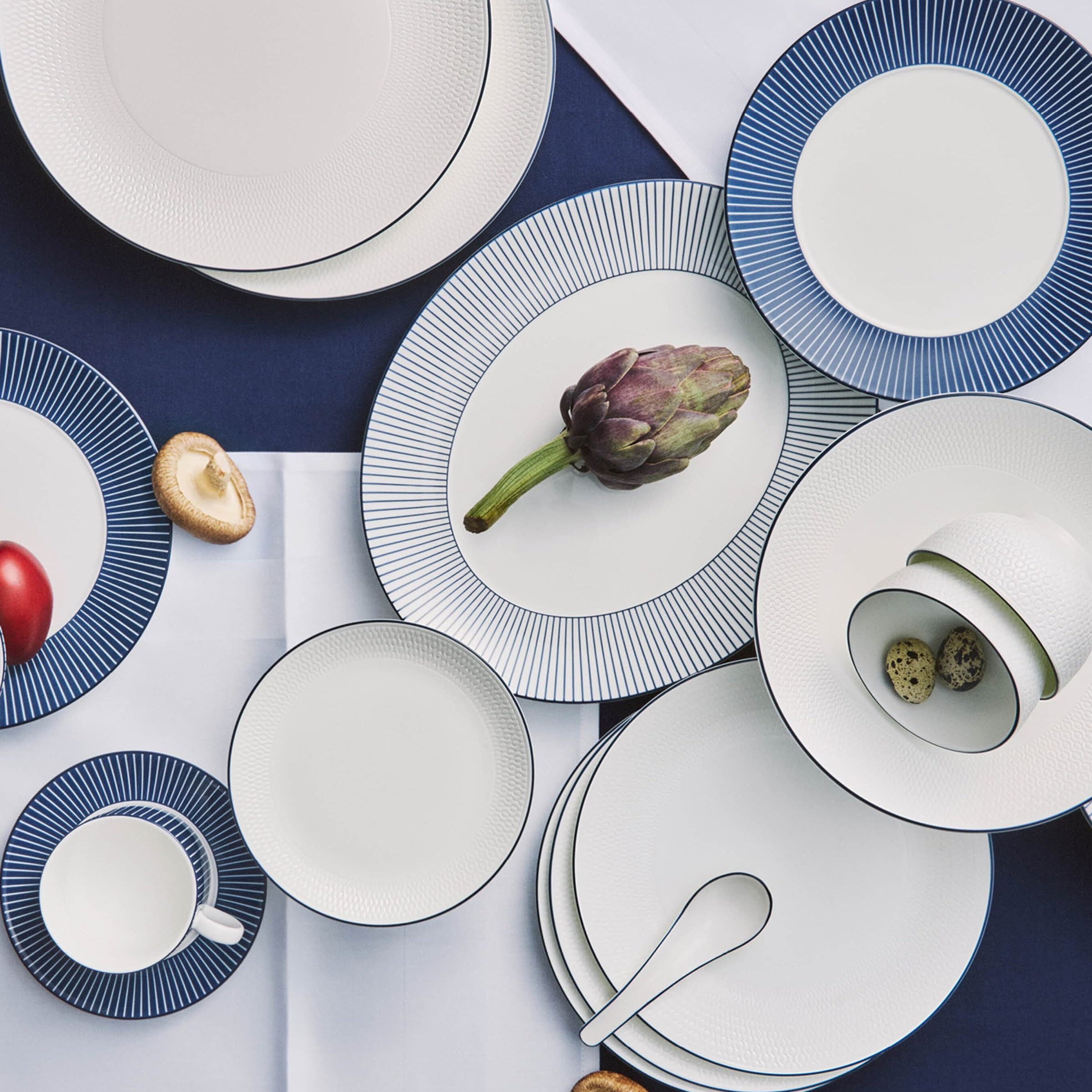 Gio Blue Cereal Bowl