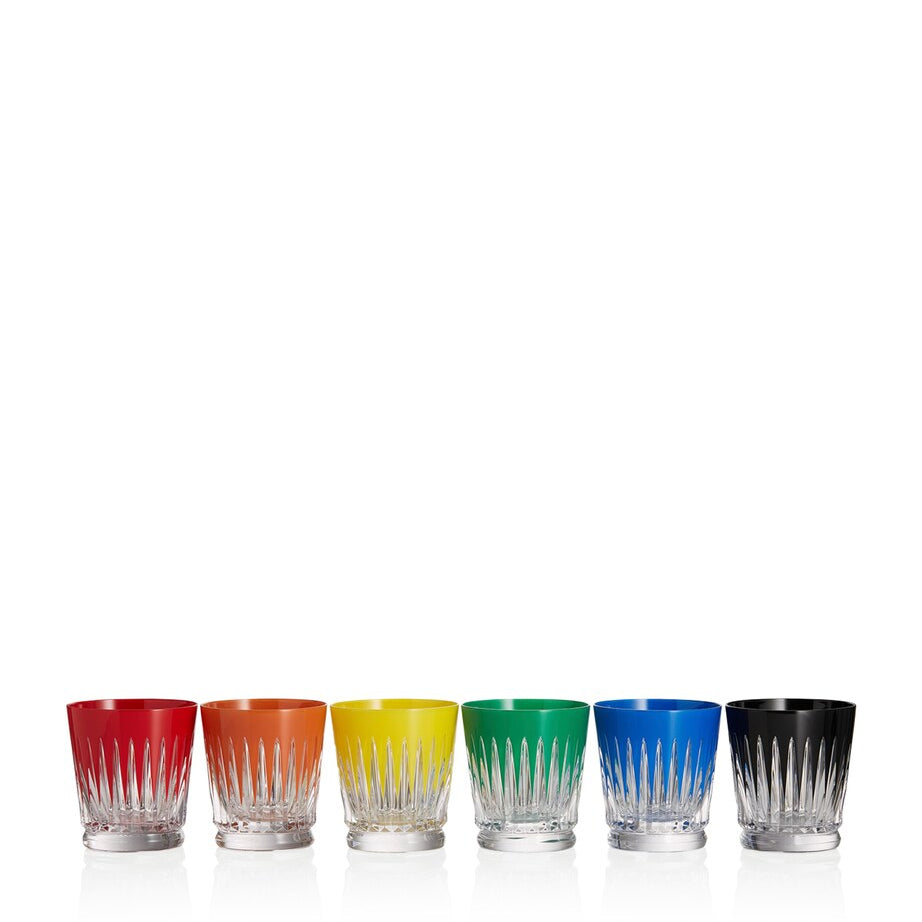 Set of 6 Crystal Firework Tumblers (340ml)