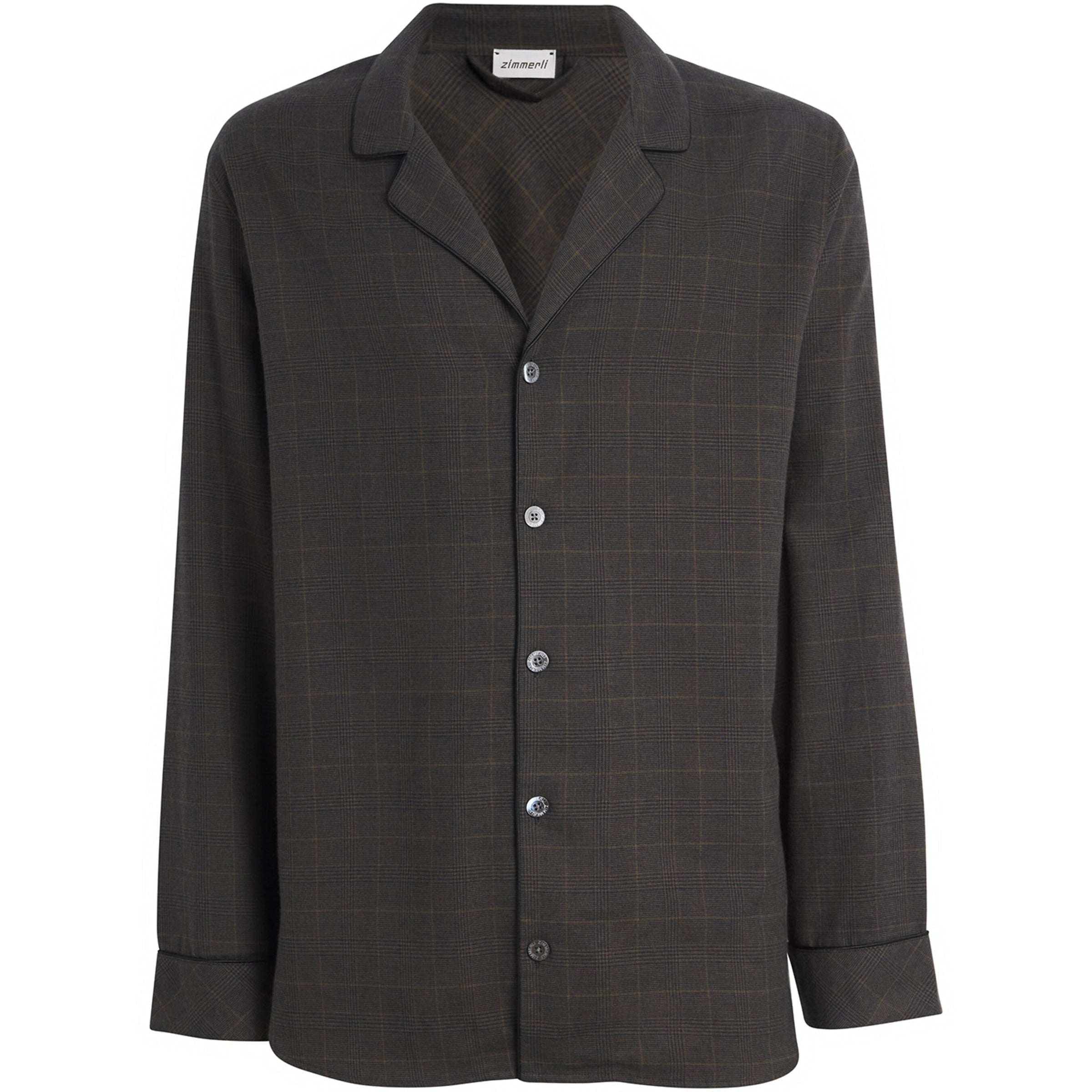 Cotton-Wool Check Cozy Flannel Pyjama Set