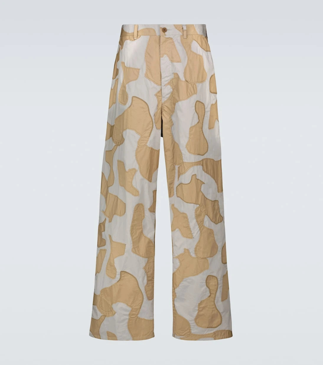 Undercover - Wide-leg camouflage pants