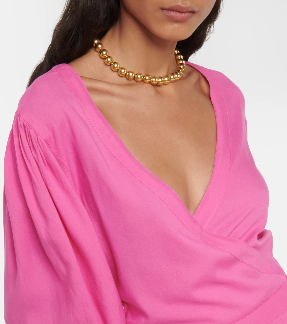 Melissa Odabash - Tabitha cotton wrap minidress
