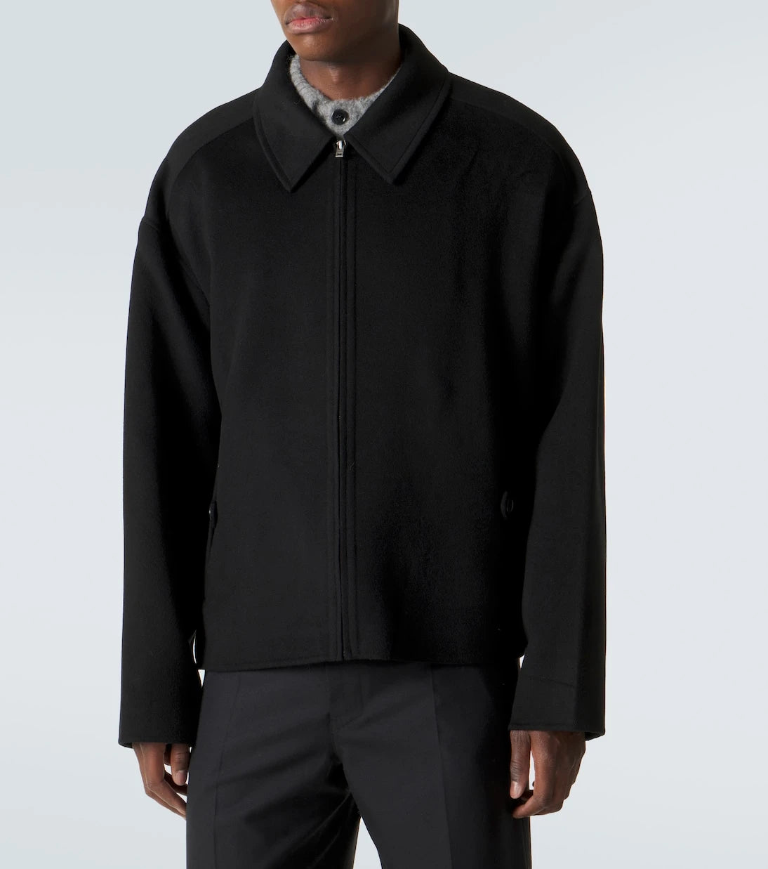 Acne Studios - جاكيت من الصوف والكشمير