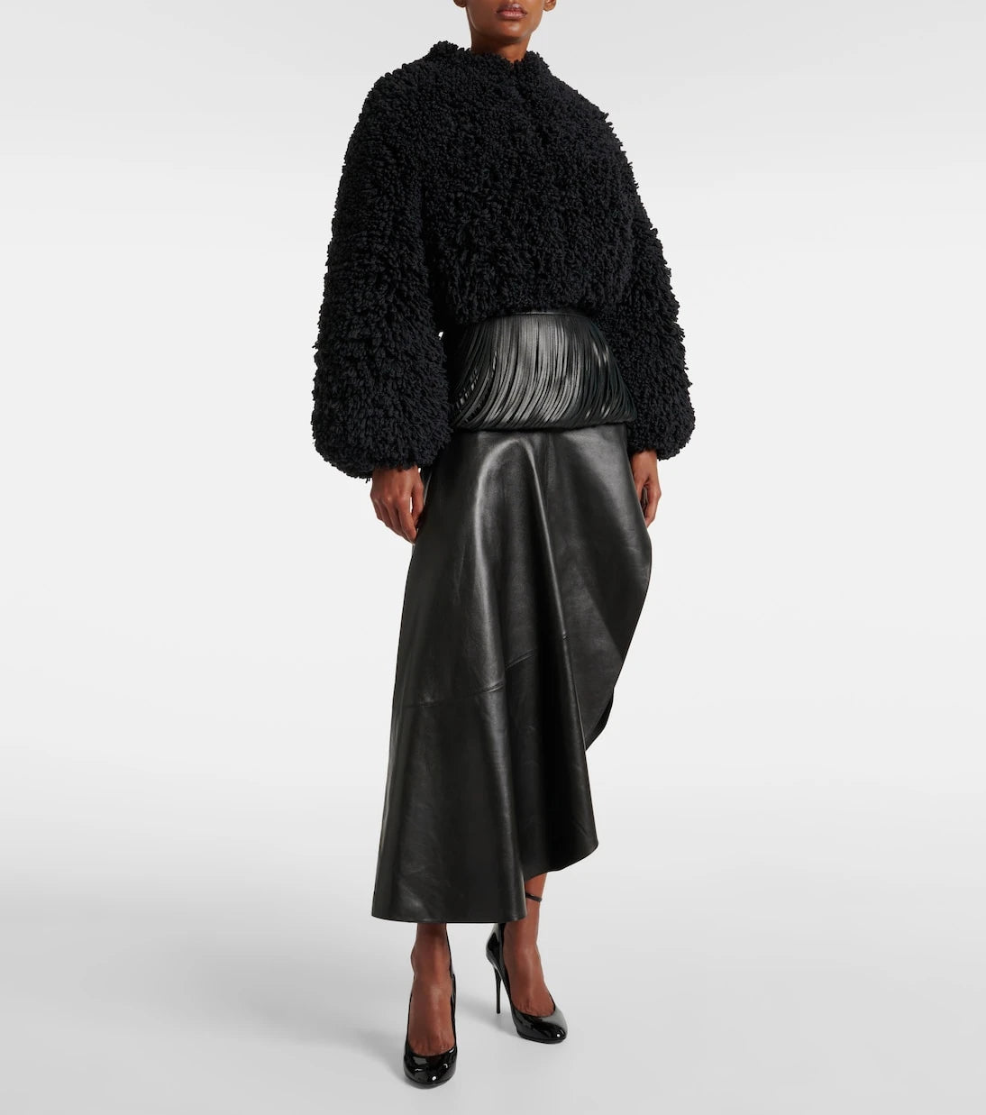 Alaïa - Faux fur jacket