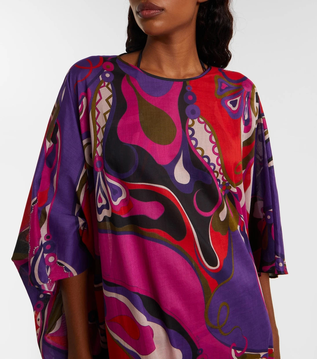 Pucci - Orchidee cotton maxi dress