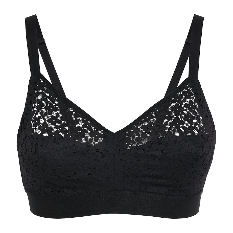 Chantelle Black Lace Norah Wire-Free Support Bra