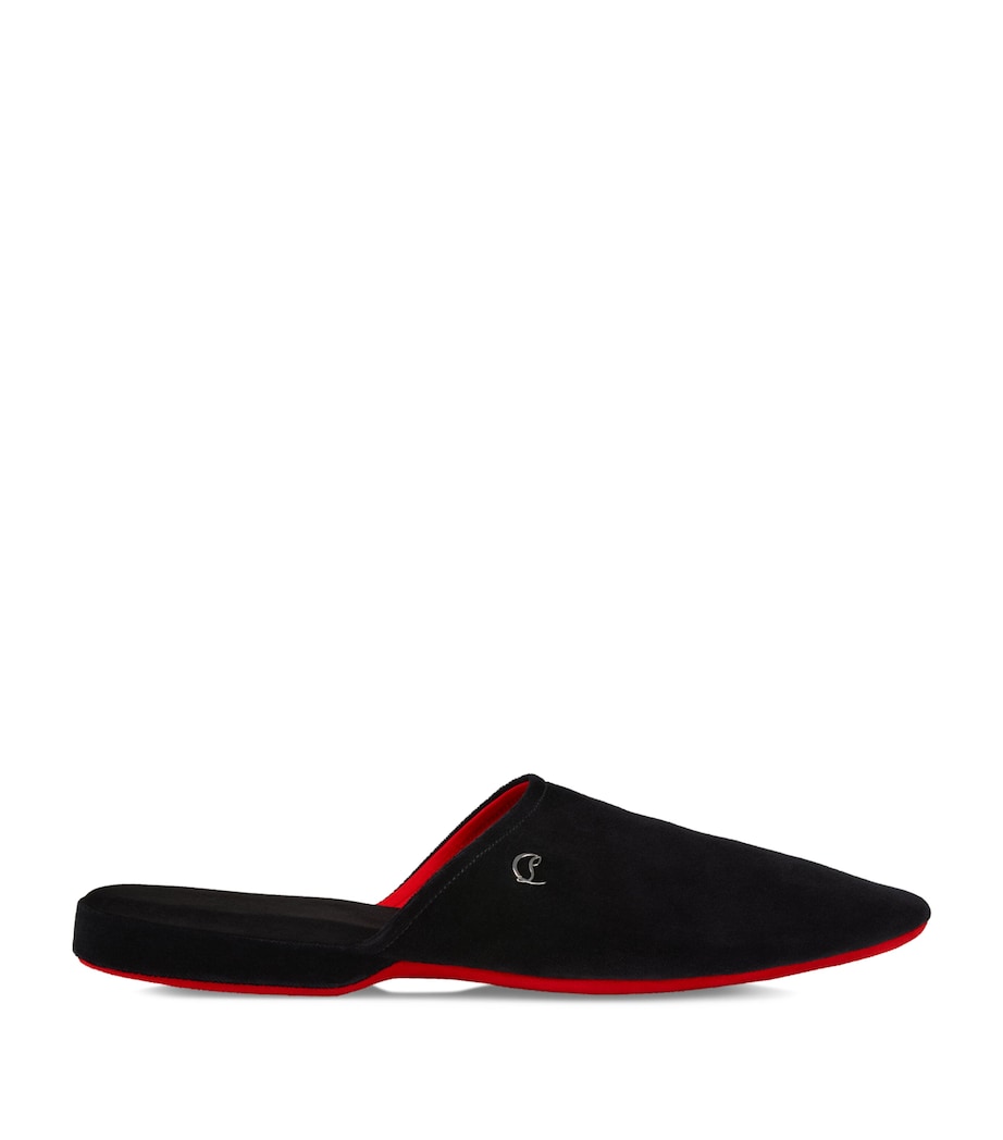 Tonton Dede Velvet-Suede Slippers
