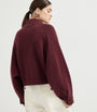 Cashmere-Blend Double Knit Jacket