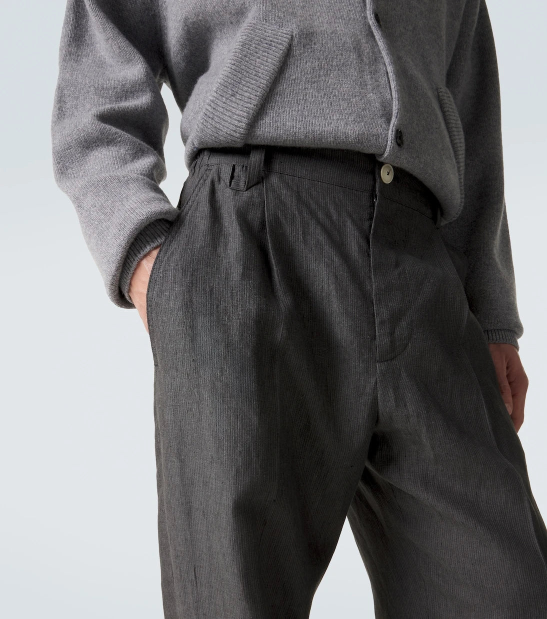 Jacquemus - Linen straight pants