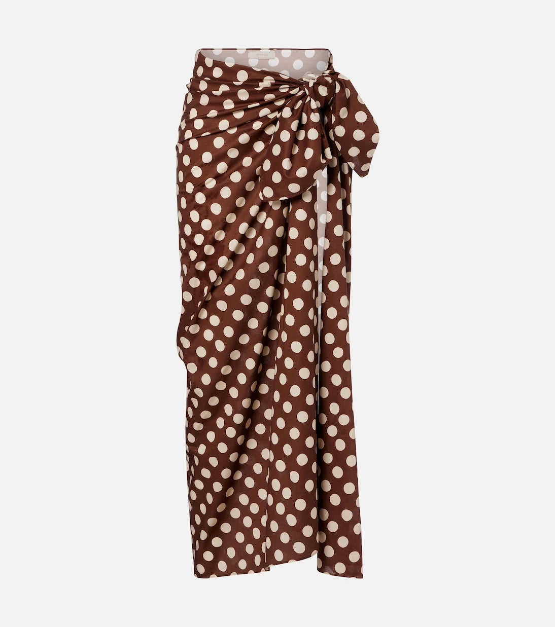 Faithfull - Lomas polka-dot cotton beach cover-up