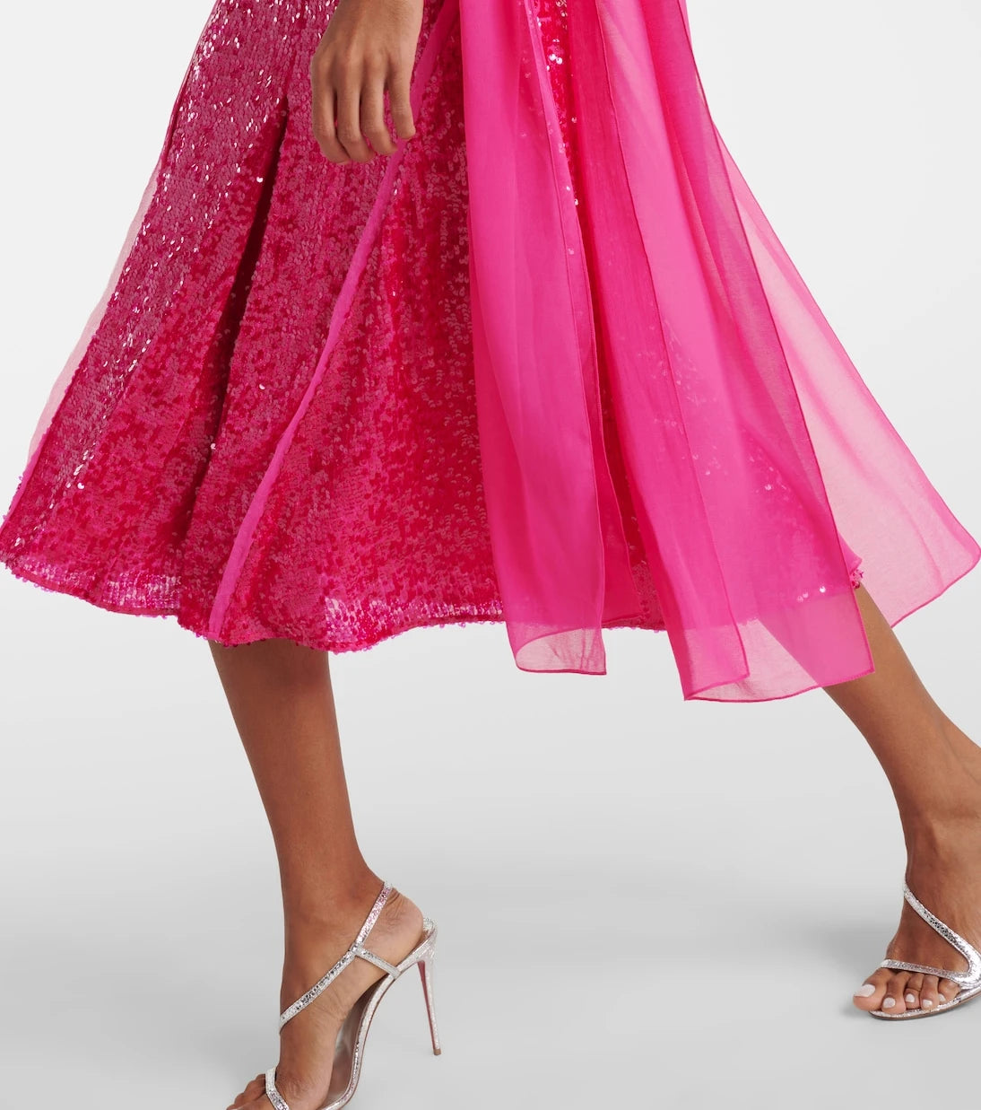 Erdem - Sequined midi dress