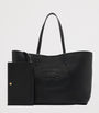 Burberry Black Leather Highlands Tote Bag