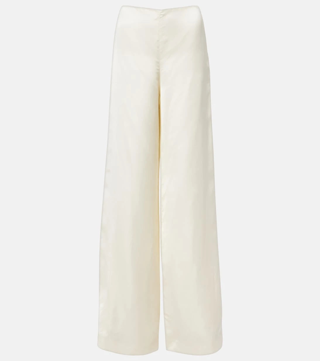 Ralph Lauren Collection - بنطلون ساتان بقصة أرجل واسعة