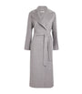 Grey Virgin Wool-Cashmere Coat