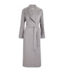 Grey Virgin Wool-Cashmere Coat