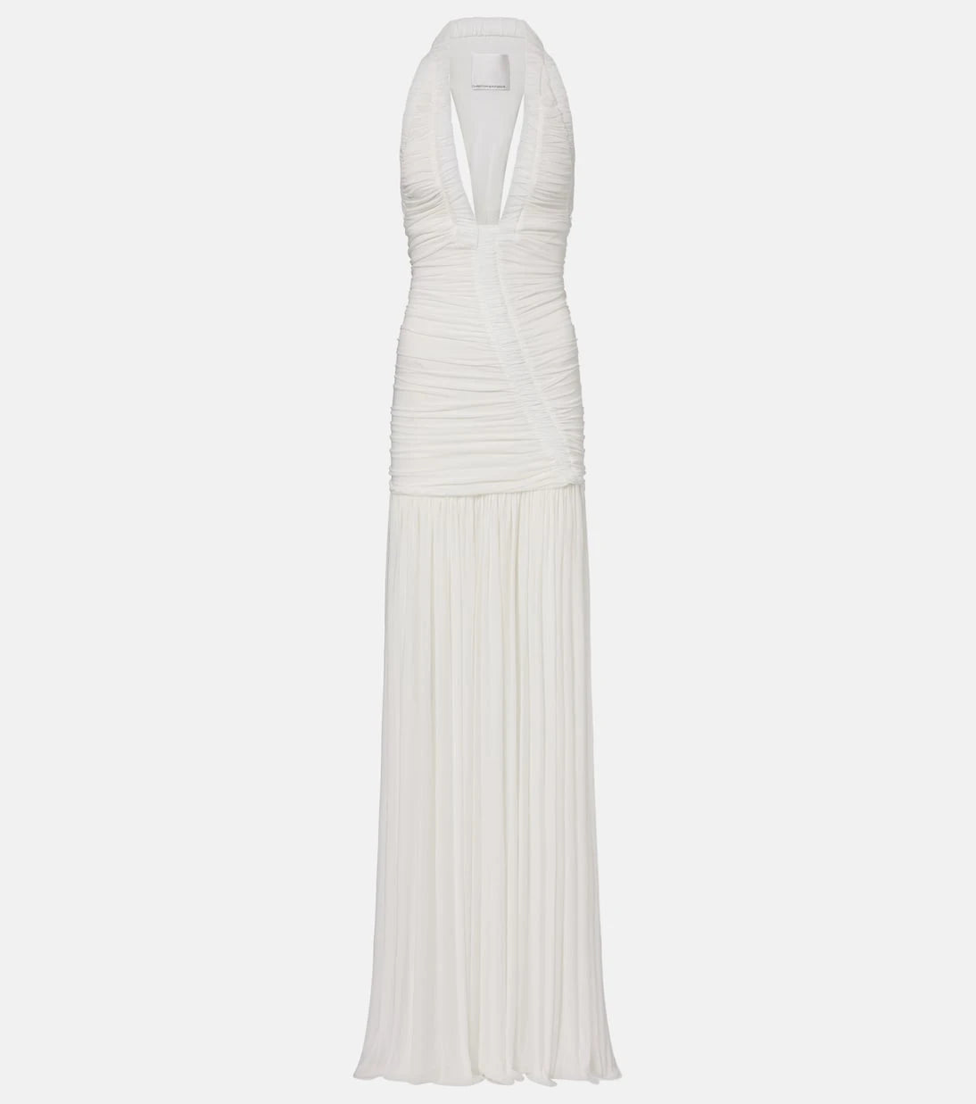 Christopher Esber - Bridal Orion ruched halterneck gown