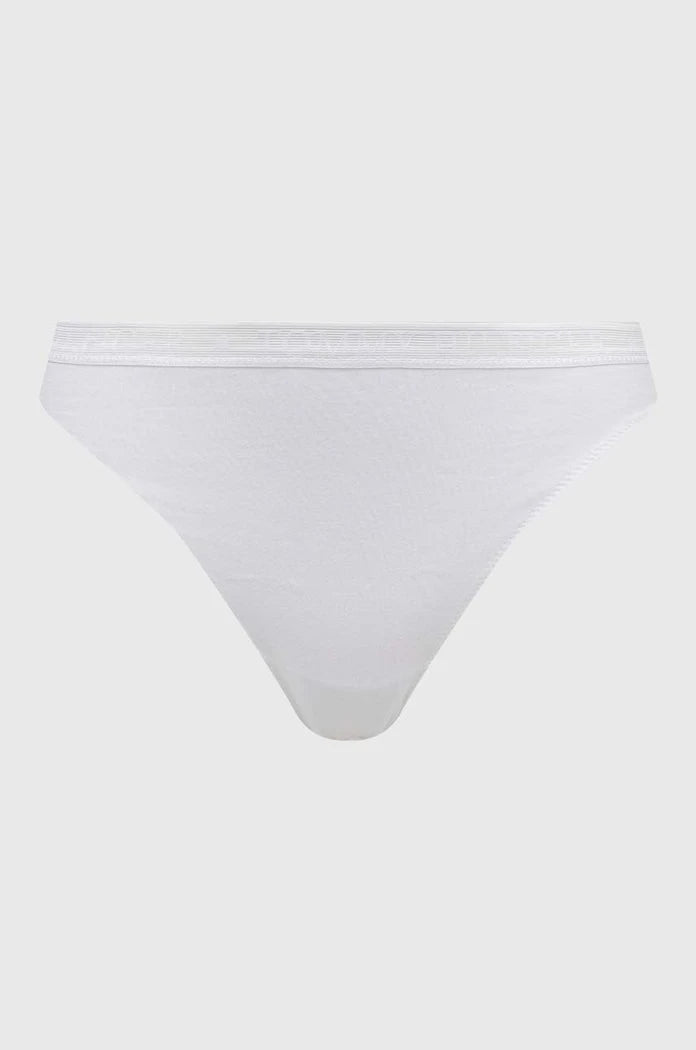 Tommy Hilfiger kadın pamuklu elastan tanga 3'lü