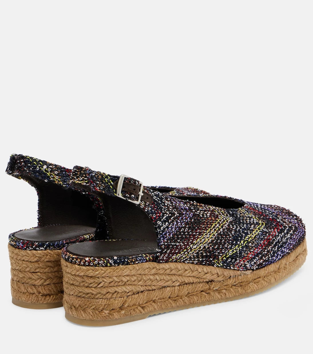 Missoni - Joy 30 pullu hasır dolgu topuklu ayakkabı
