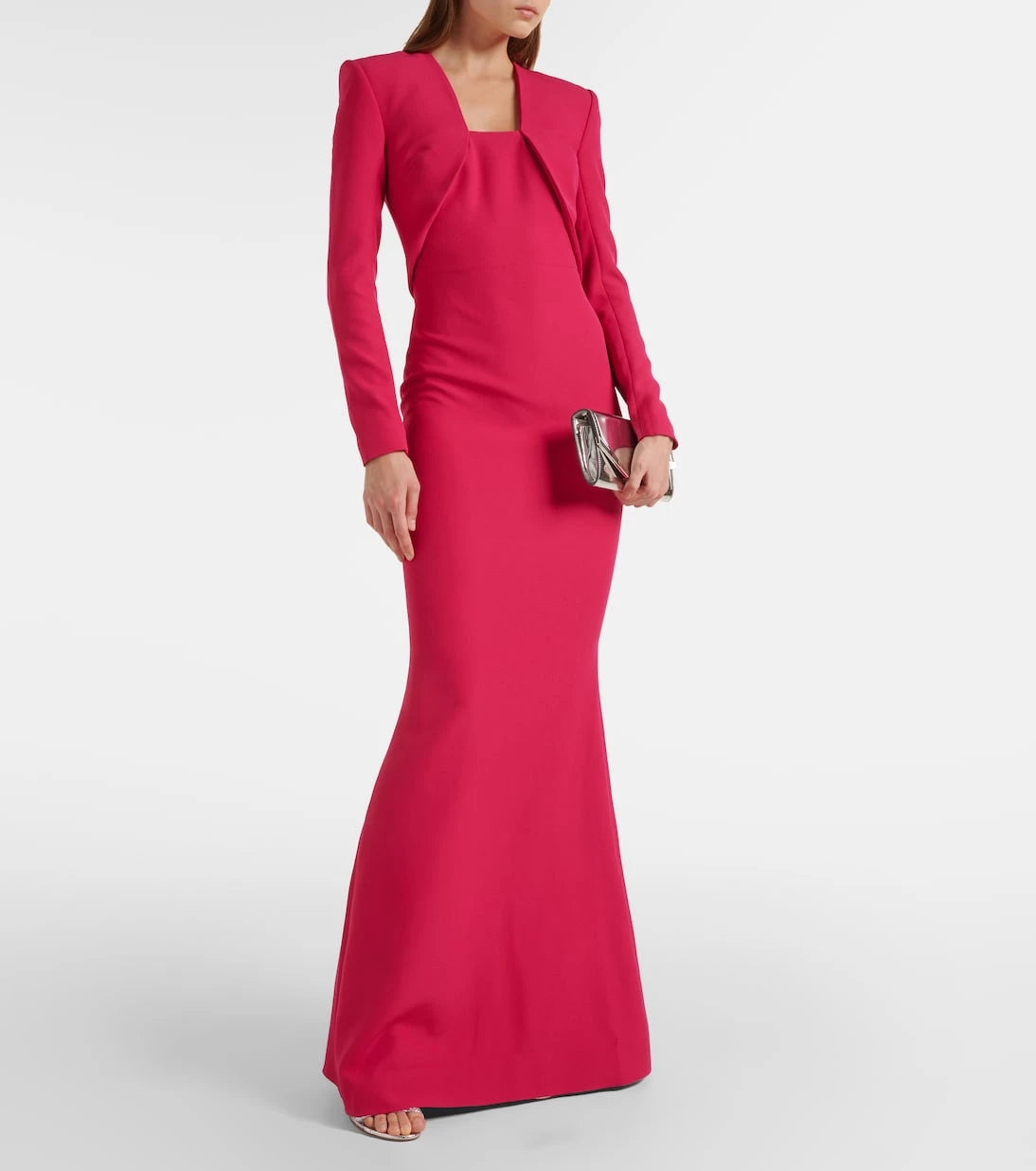 Safiyaa - Jana crêpe gown