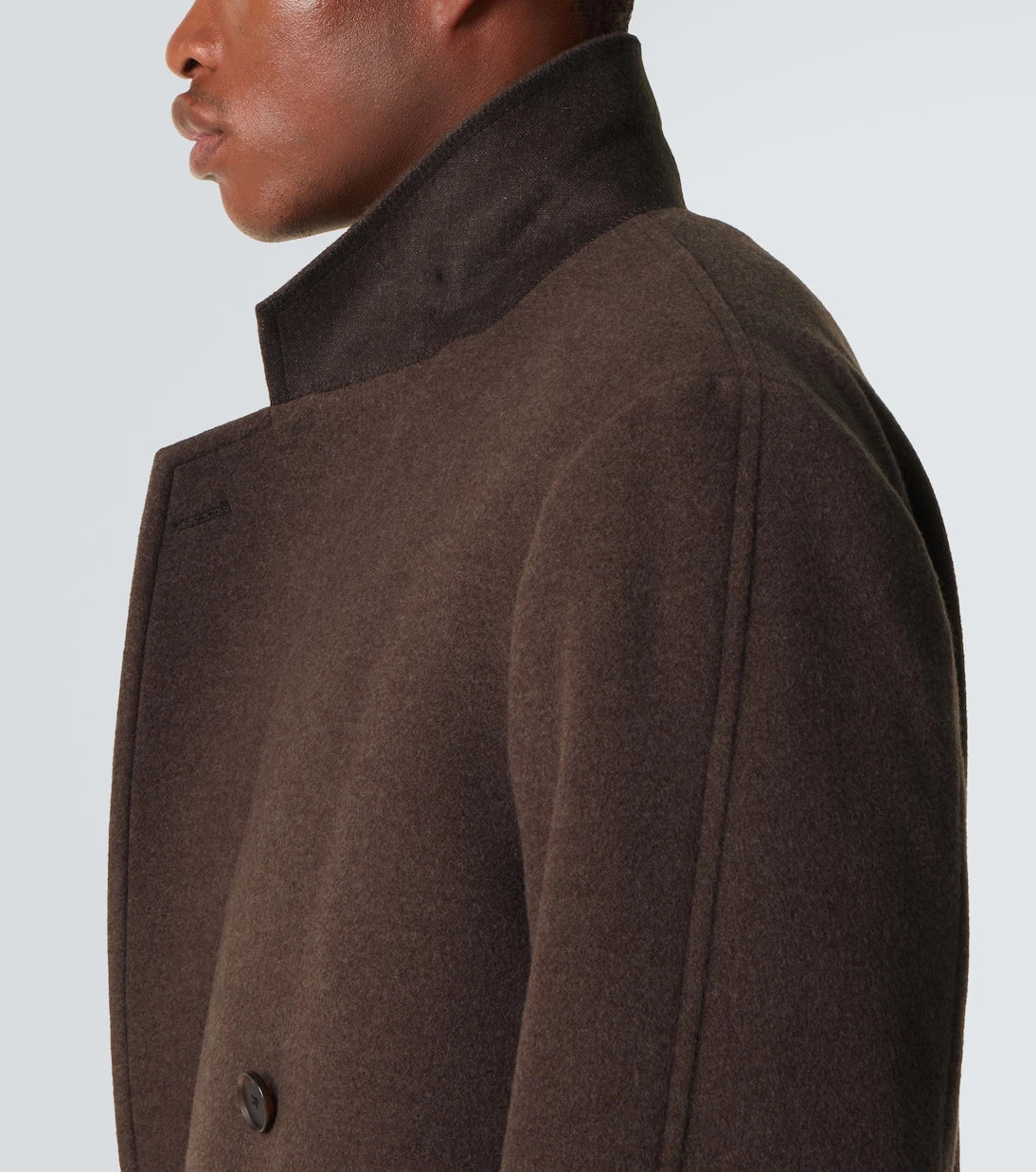 Auralee - Double-breasted wool coat