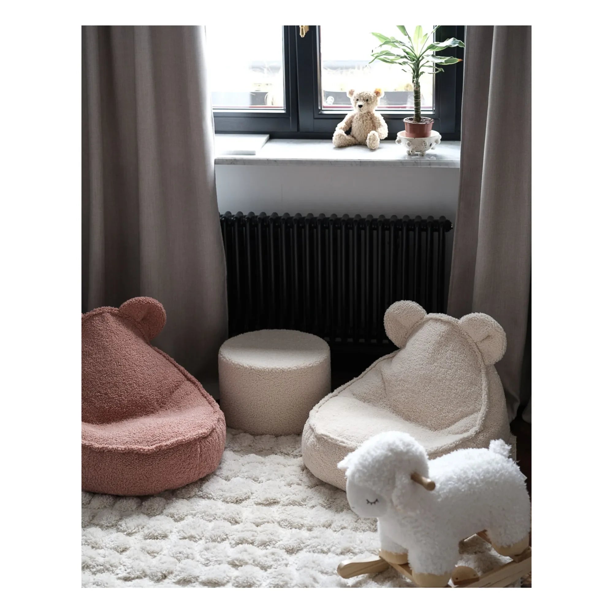 Wigiwama - Teddy Bear armchair | Ecru