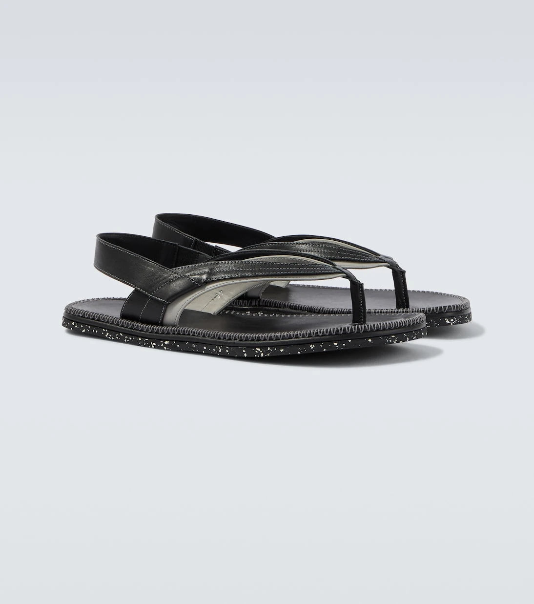 Kiko Kostadinov - Andras leather thong sandals