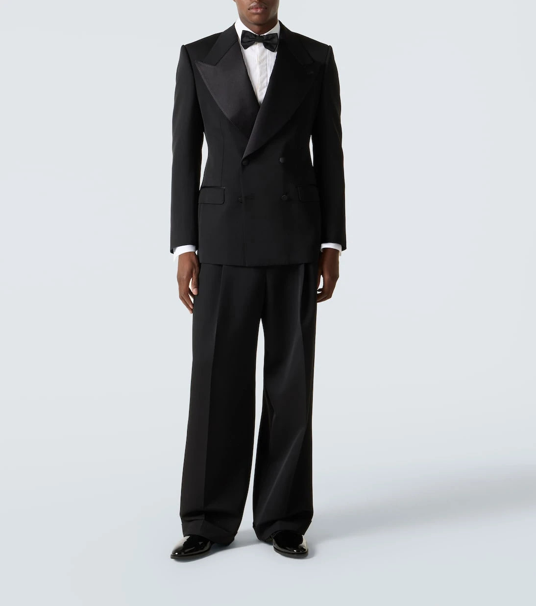 Dolce&Gabbana - Wool and silk-blend tuxedo jacket