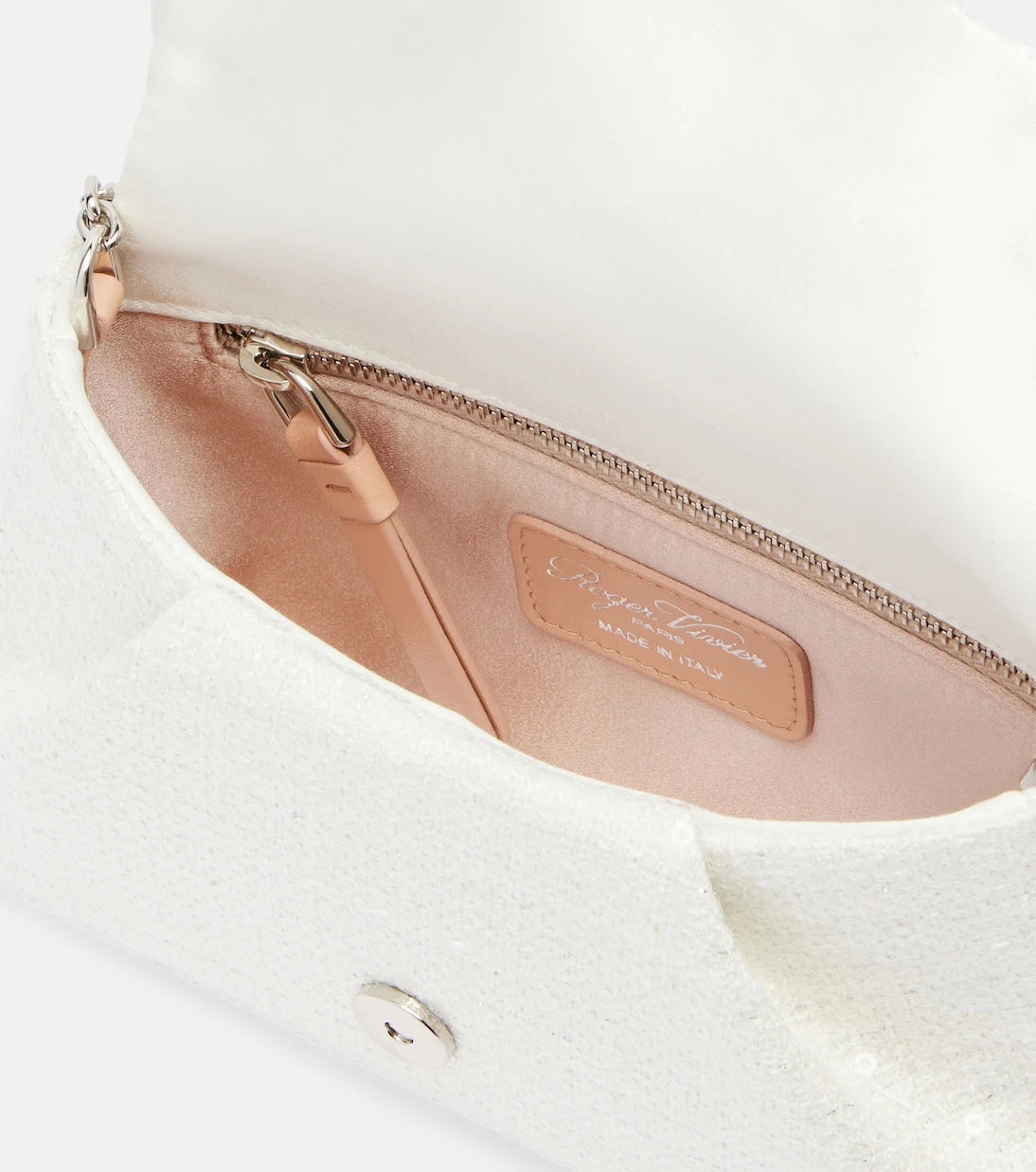 Roger Vivier - Efflorescence Micro sequined clutch