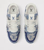 Denim LV Low-Top Sneakers BLUE