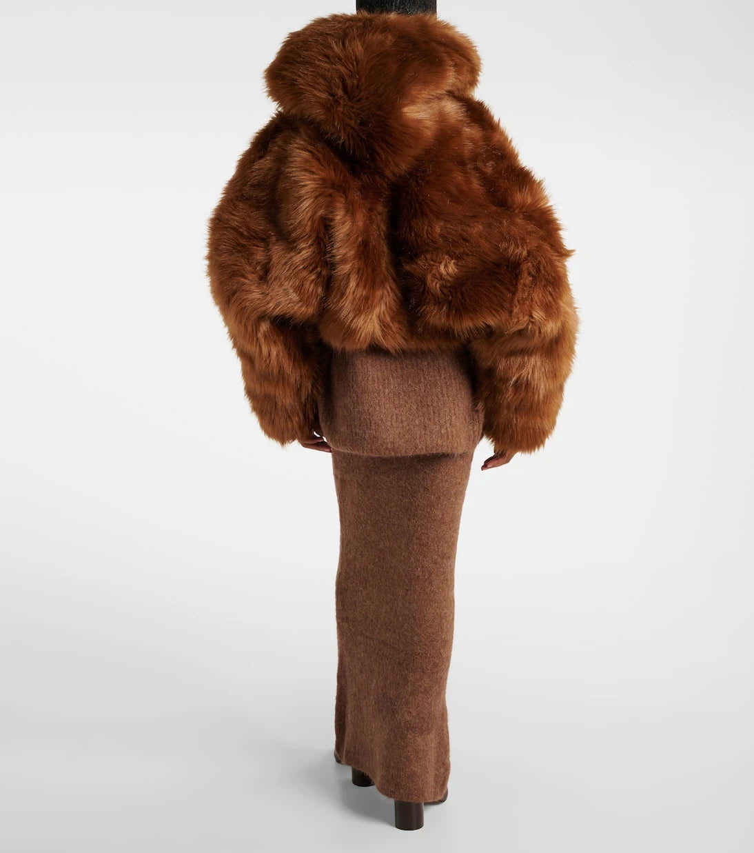 Entire Studios - Vicinity cropped faux fur jacket