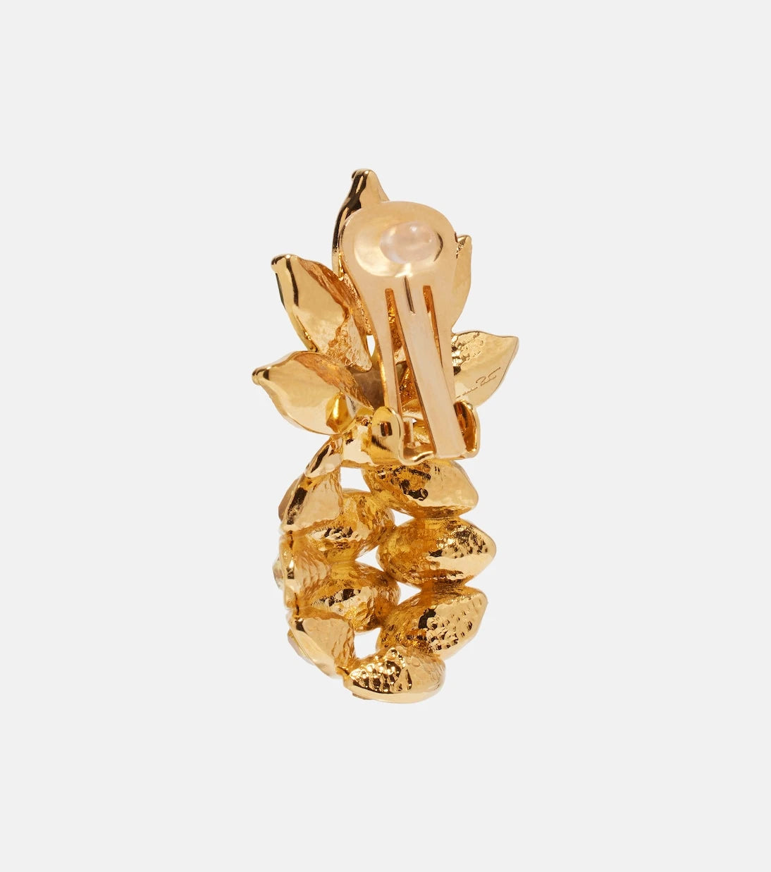 Oscar de la Renta - Pineapple embellished earrings
