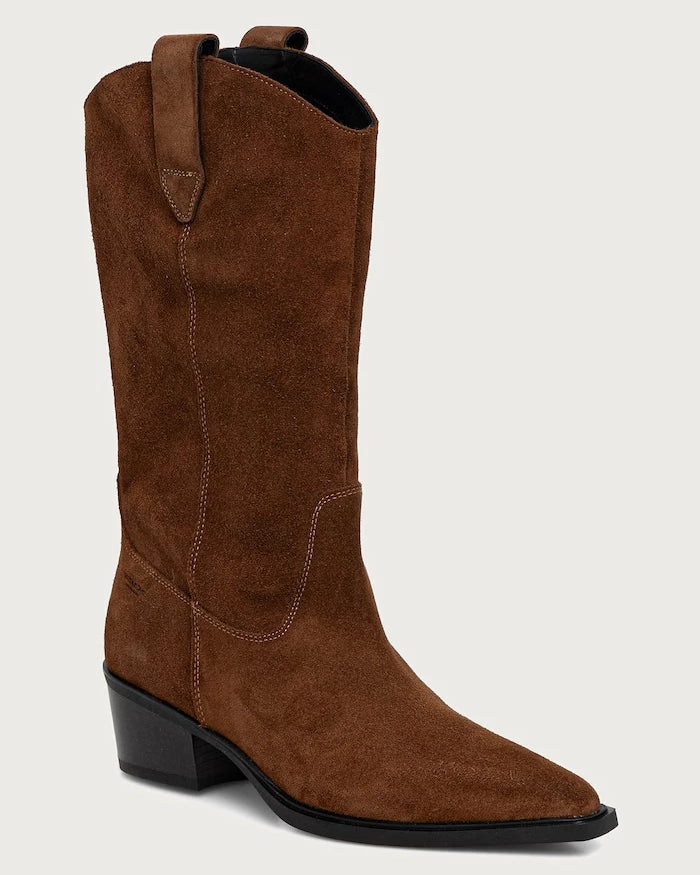 Vagabond Shoemakers Kadın Süet Kovboy Çizmesi KELSEY