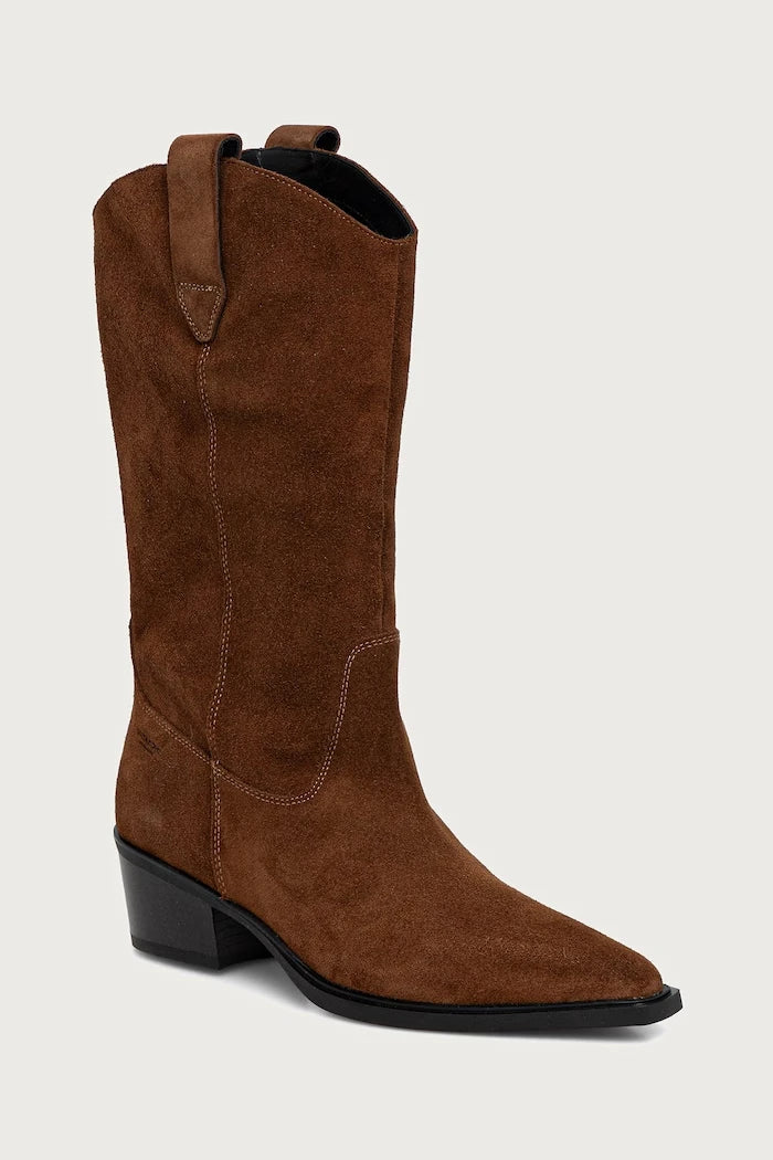Vagabond Shoemakers Kadın Süet Kovboy Çizmesi KELSEY