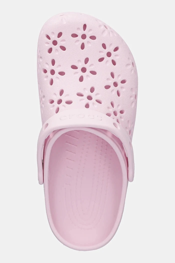 Чехли Crocs Classic Floral Cut Out Clog