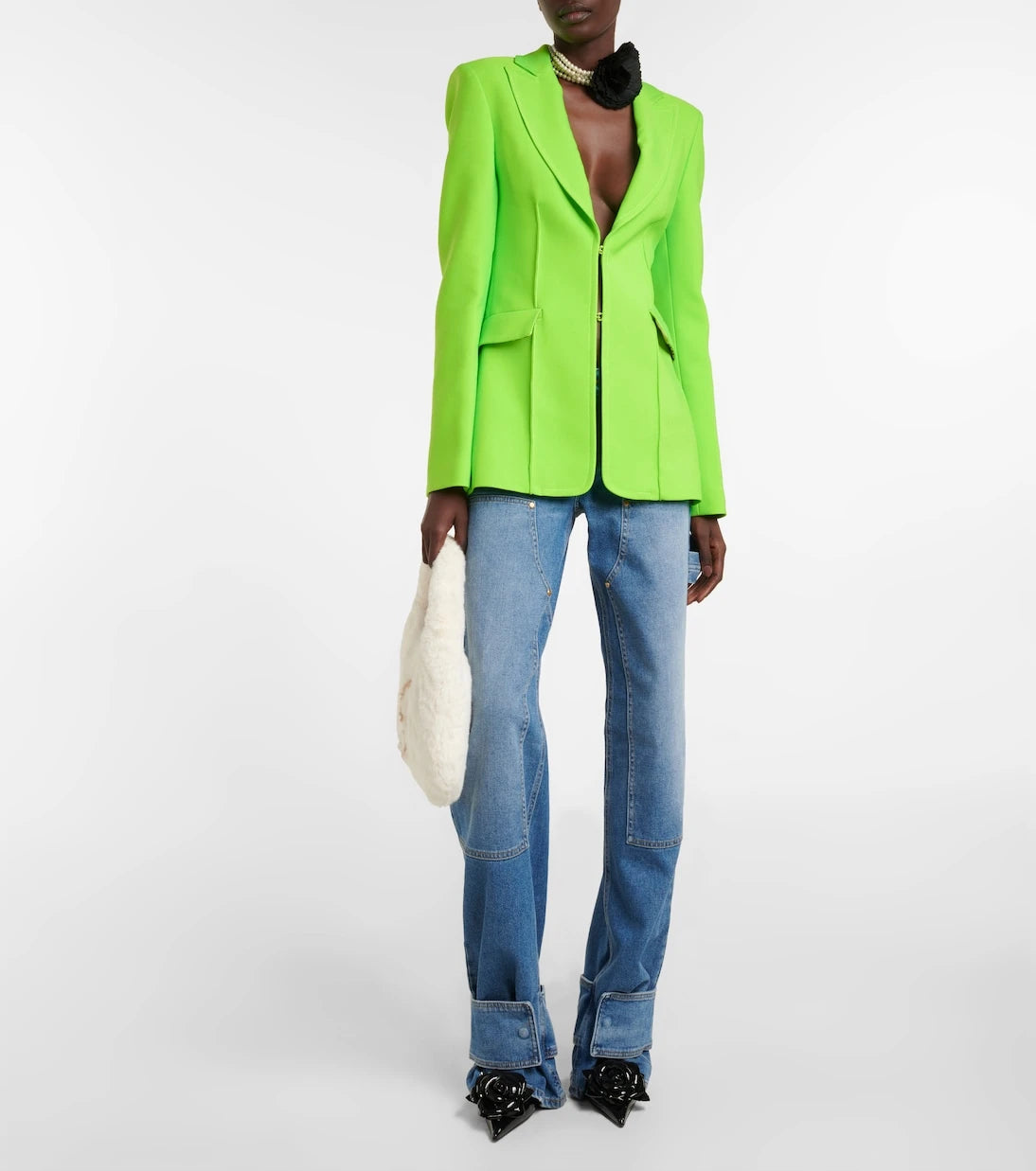 Blumarine - Crêpe blazer